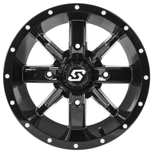 Sedona Hollow Point UTV Wheel – Gloss Black - Dunes 2 Dezert SXS