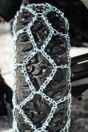 Diamond V Bar Snow Chains 30" 30x10 14 And 30x10 15