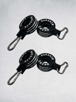 Marshin Whips 5/8" Rotating Flag Clips | NON-LED Day Whips ONLY | Game Changer Series