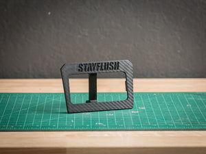 SFM Maverick R SwitchPro 9100 Mount – Carbon Fiber Finish - Dunes 2 Dezert SXS