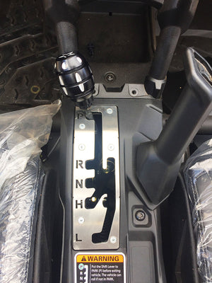 Can Am X3 Quick Shift Race Plate - Dunes 2 Dezert SXS
