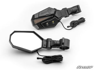 SuperATV Kawasaki Lighted Side-View Mirrors, hardware detail