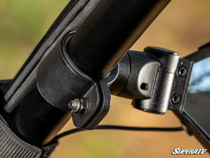 SuperATV Kawasaki Lighted Side-View Mirrors, side view