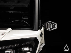 Assault Industries B2C Convex side mirror for Can-Am Defender side view