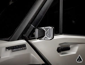 Assault Industries Phantom Convex side mirror for Can-Am Defender installed view