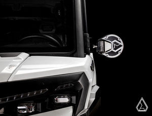 Assault Industries Sidewinder Convex side mirror for Can-Am Defender side view