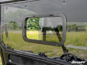 SuperATV Sliding Rear Window for Polycarbonate Rear Windshields, side view