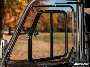 SuperATV Sliding Window Inserts for SuperATV Poly Cab Doors, installed view