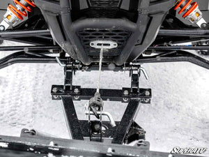 SuperATV snow plow lift drop brackets designed for lift kits up to 5 inches