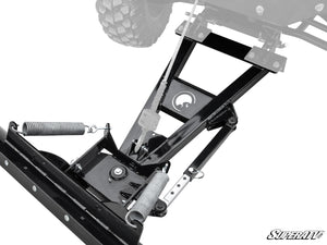 Super ATV Universal Plow Pro winch-operated snow plow frame and quick-connect interface
