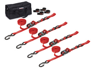 Speed Strap 1″ HD Tie-Down Kit – Motorcycle & ATV - Dunes 2 Dezert SXS