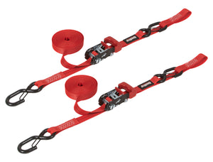 Speed Strap 1″ Ratchet Tie Downs w/ Soft-Tie – 2 Pack - Dunes 2 Dezert SXS