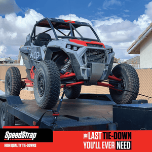 Speed Strap UTV Tie-Down Kit – 1.5″ w/ Soft-Ties & Bag - Dunes 2 Dezert SXS
