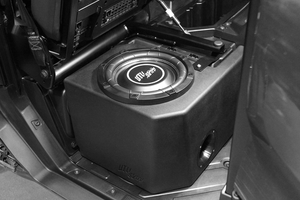Polaris® Ranger 1500 10" Vented Passenger Sub Enclosure V2 (Unloaded) - Dunes 2 Dezert SXS