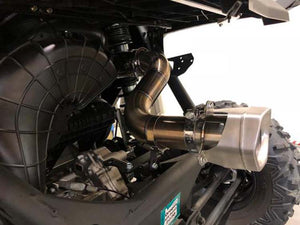 Treal Performance | 2017-2025 Can-Am X3 Straight Pipe Exhaust System - Dunes 2 Dezert SXS