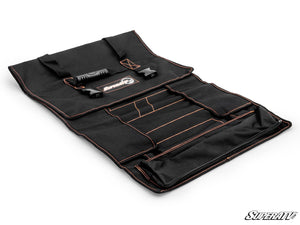 SuperATV Roll-Up Tool Bag | 67-Slot Compact Off-Road Organizer - Dunes 2 Dezert SXS