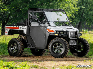 SuperATV Bobcat UV34 Flip Down Windshield, side view