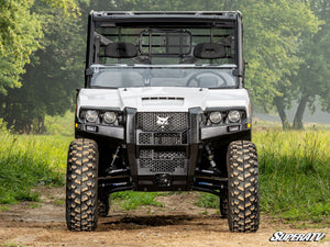 SuperATV Bobcat UV34 Half Windshield, cab view