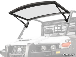 SuperATV Bobcat UV34 MaxDrive Power Flip Windshield, front view