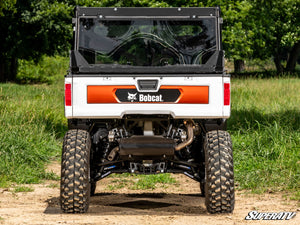 SuperATV Bobcat UV34 Rear Windshield, detail view