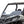SuperATV half windshield on a Can-Am Maverick Trail, front view
