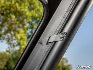 SuperATV glass windshield on a CFMOTO U10 Pro, alternate angle