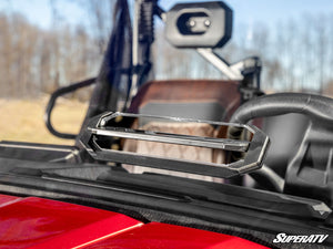 SuperATV vented full windshield on a CFMOTO U10 Pro, alternate angle