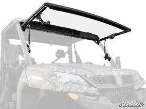 SuperATV flip windshield on a CFMOTO UForce 1000, front view