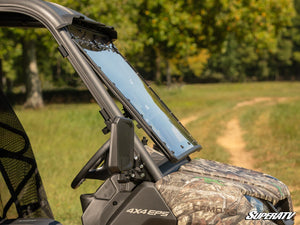 SuperATV flip windshield on a CFMOTO UForce 1000, alternate angle