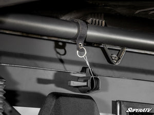 SuperATV glass sliding rear windshield on a CFMOTO UForce 1000, alternate angle