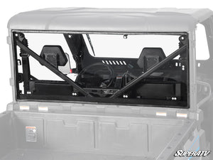 SuperATV rear windshield on a CFMOTO UForce 1000, front view