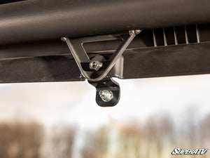 SuperATV rear windshield on a CFMOTO UForce 1000, cab view