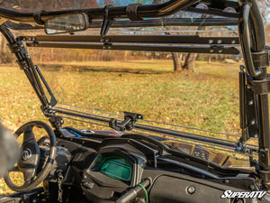SuperATV CFMOTO UForce 500 Flip Windshield, alternate angle