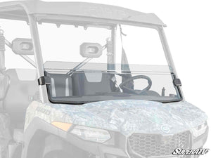 SuperATV half windshield on a CFMOTO UForce 600, front view