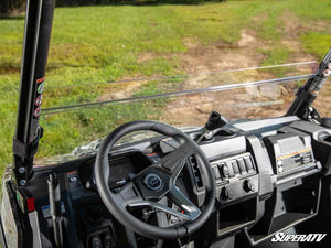 SuperATV half windshield on a CFMOTO UForce 600, side view