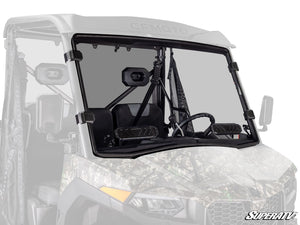 SuperATV vented full windshield on a CFMOTO UForce 600, front view