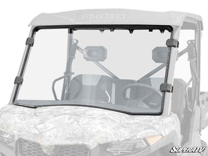 SuperATV full windshield on a CFMOTO UForce 600, front view