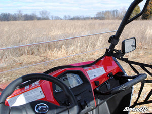 SuperATV CFMOTO ZForce 1000 Half Windshield, detail view
