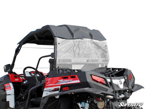 SuperATV CFMOTO ZForce 1000 Rear Windshield, front view