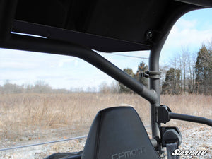 SuperATV CFMOTO ZForce 1000 Rear Windshield, detail view