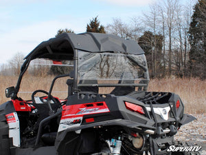 SuperATV CFMOTO ZForce 1000 Rear Windshield, cab view