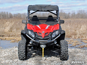 SuperATV CFMOTO ZForce 500/800/1000 Half Windshield, side view