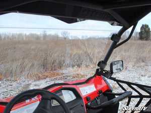 SuperATV CFMOTO ZForce 500 Full Windshield, detail view