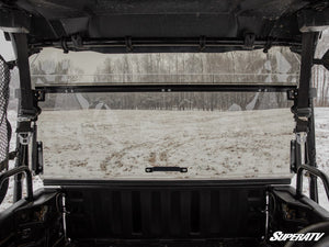 SuperATV rear windshield on a Honda Pioneer 700-4, alternate angle