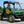 SuperATV flip windshield on a John Deere Gator, installed close-up