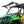 SuperATV flip windshield on a John Deere Gator XUV 590, front view