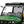 SuperATV flip windshield on a John Deere Gator XUV 835, front view
