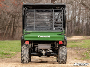 SuperATV Kawasaki Mule 4000/4010 Rear Windshield, angle view