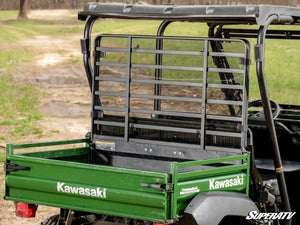 SuperATV Kawasaki Mule 4000/4010 Rear Windshield, mounted view