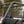 SuperATV rear windshield on a Kawasaki Mule Pro FX, angle view